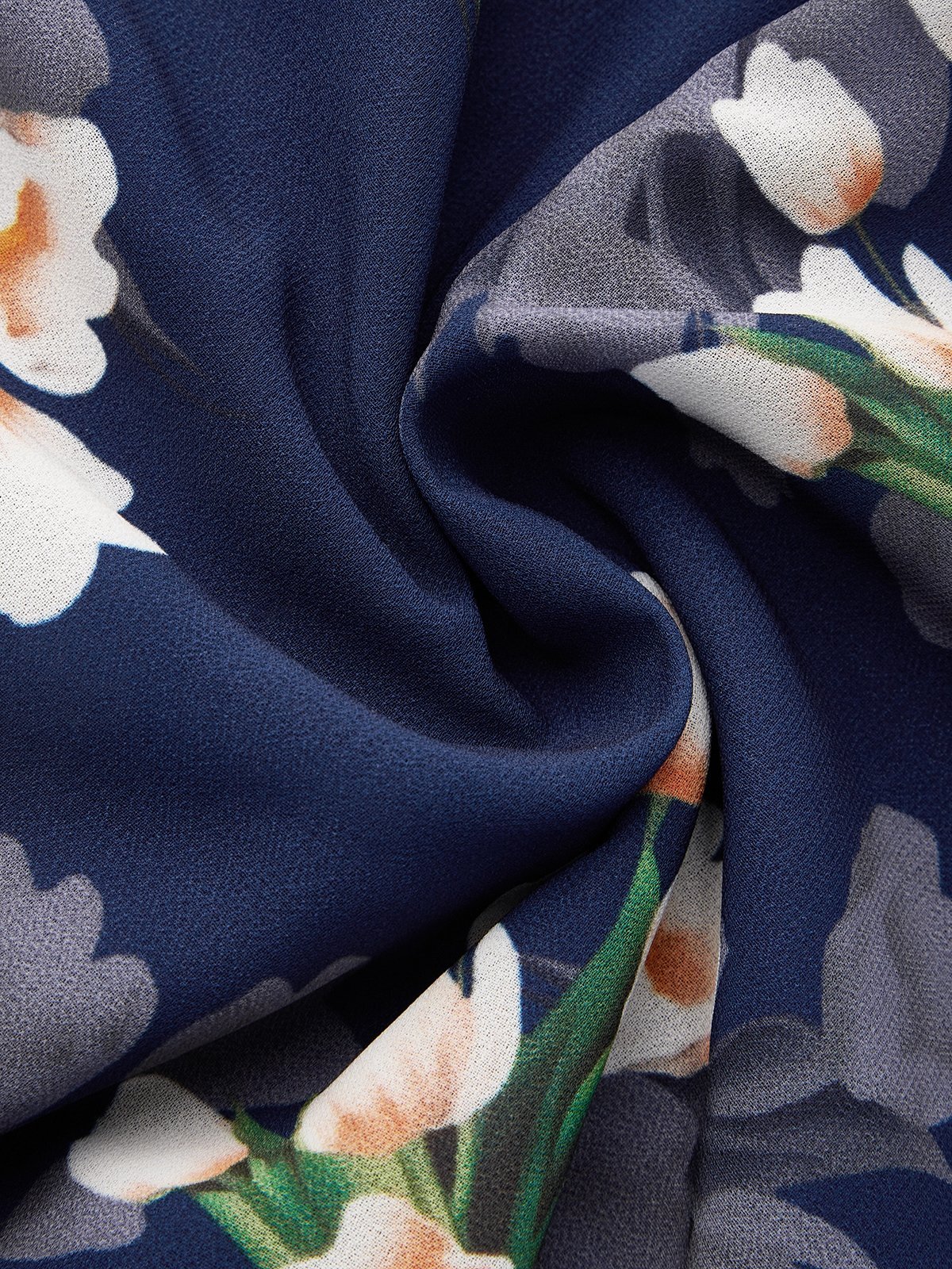Robes Floral Été Élégant Polyester Naturel Micro-élasticité Coupe Régulière Formel Robe Non pour Femmes