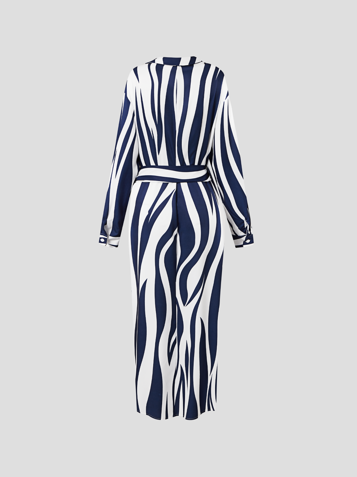 Robes Géométrique Automne Urbain Naturel Non Élasticité Manches Longues Ligne X Régulier Régulier Taille pour Femmes