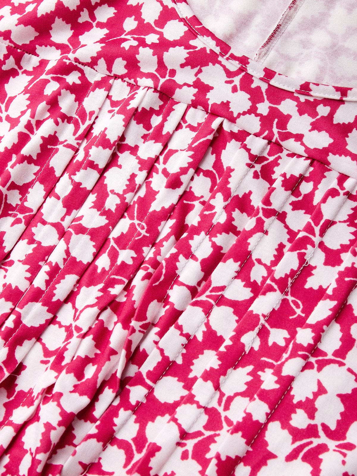 Robes Décontracté Feuille d'été Léger Quotidien Manches courtes Coupe Col ras du cou H-Line pour femme