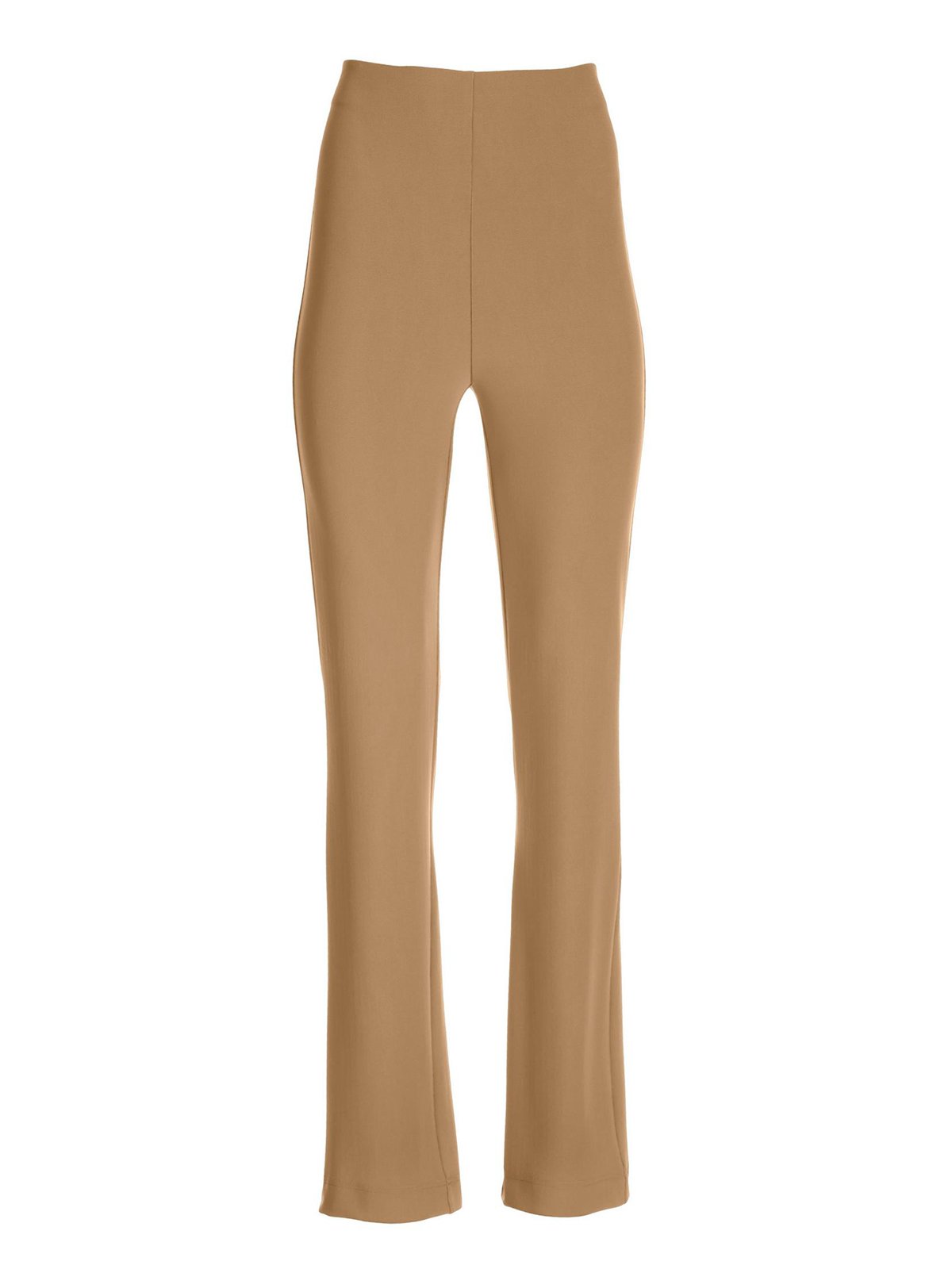 Mode Pantalons Femmes Décontracté Plain Hiver Spandex Faire la navette Pantalon droit Long H-ligne Élasticité moyenne