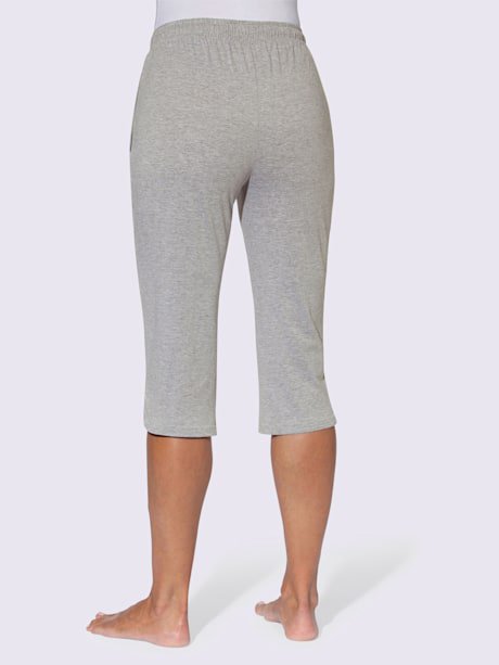 Pantalons Décontracté Plain Toutes Les Saisons Ample Cordon de Serrage Corsaire Pantalon droit Droit Régulier pour Femmes