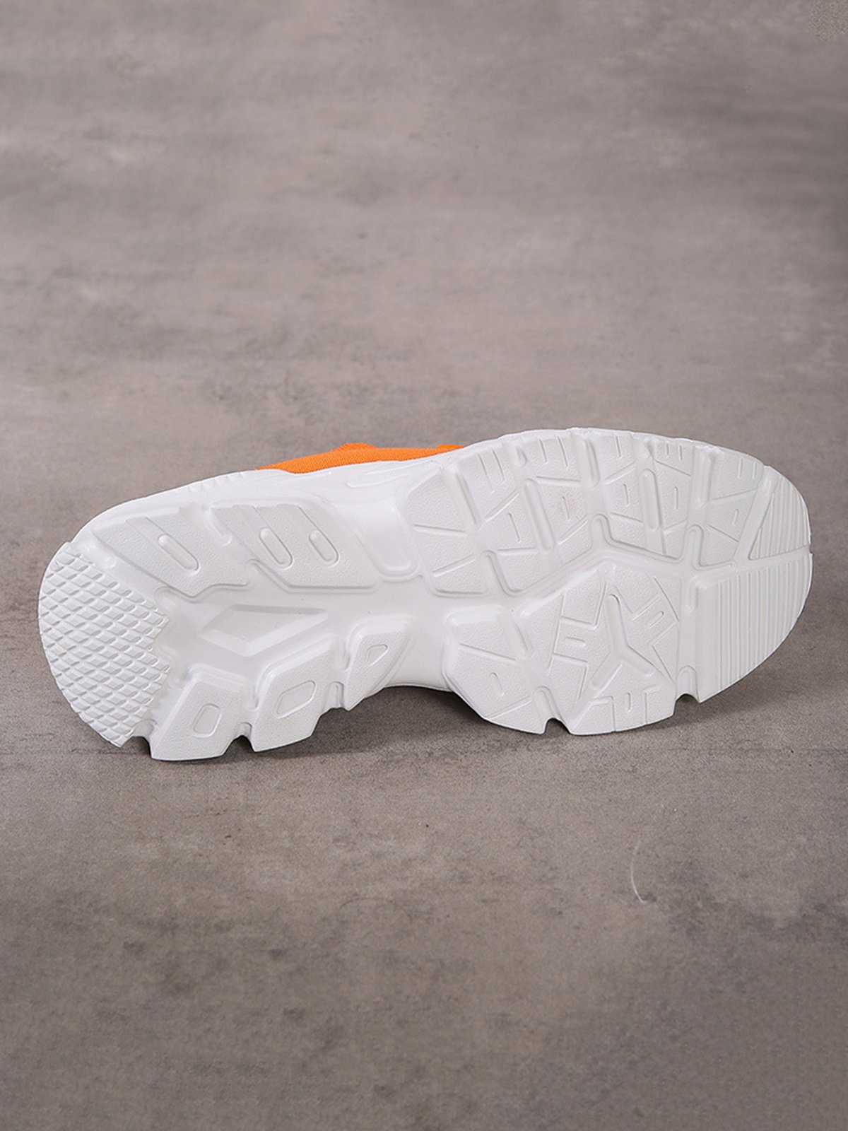 Tricoté à La Mouche Baskets Femme Plain Sportif Toutes Les Saisons Chaîne Portable Sportif & De Plein Air Tissu Chaussures tissées à la mouche EVA