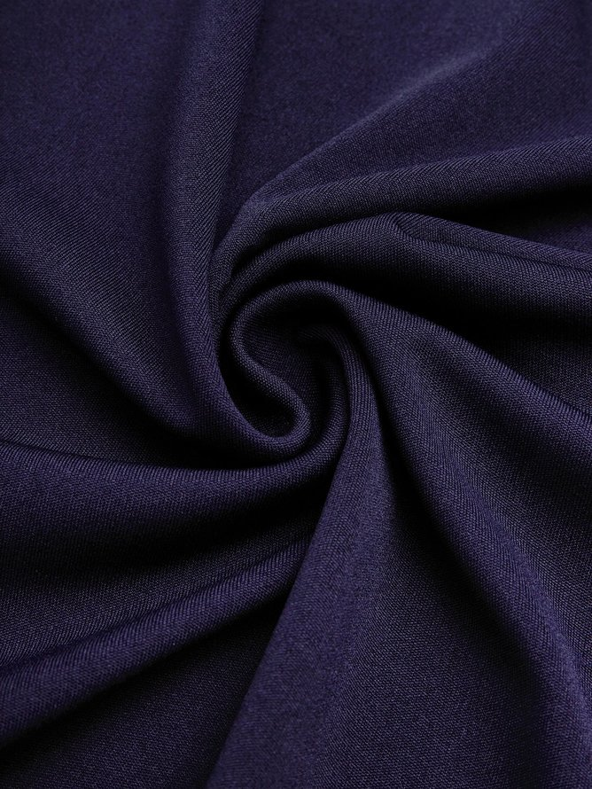 Pantalons Décontracté Plain Toutes Les Saisons Spandex Ample Pantalon droit Long Régulier T.-N.-L. pour Femmes