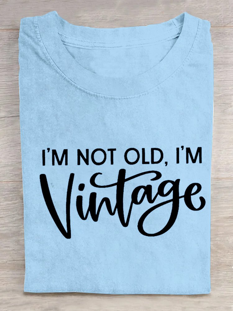 T-shirts Décontracté Été Lettres de texte Quotidien Manches Courtes Col Rond Régulier Droit Régulier pour Femmes