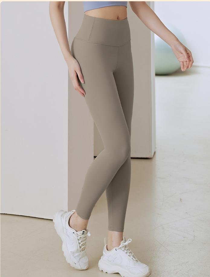 Pantalons de Survêtement & joggeurs Décontracté Plain Printemps / Automne Polyester Naturel Serré Pantalon à la cheville Régulier Élasticité moyenne pour Femmes