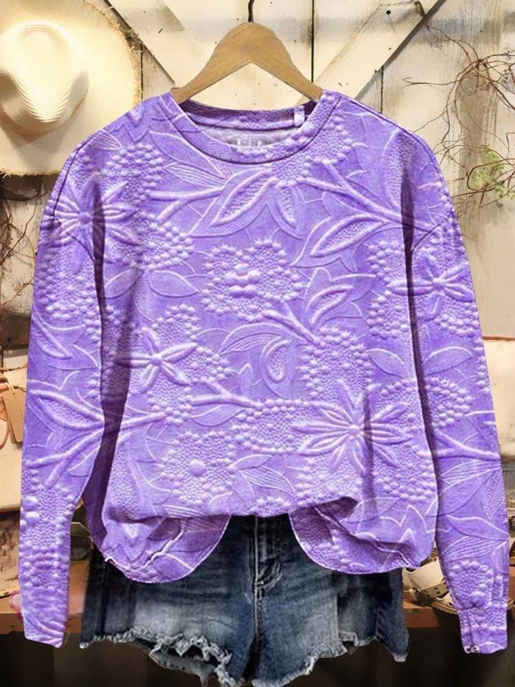 Sweat-shirts Femmes Décontracté Printemps / Automne impression en 3D Polyester Micro-élasticité Vacances Ample Régulier Régulier