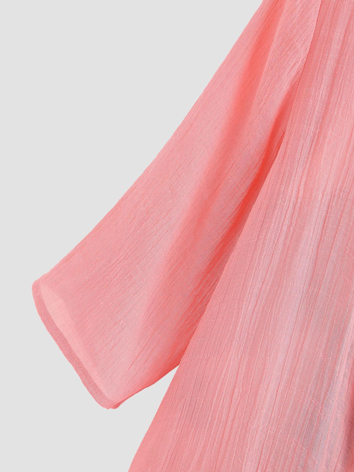 Ensembles deux pièces Décontracté Floral Printemps Léger Maxi Fibre de polyester Trois quarts Coupe H-Line pour femme