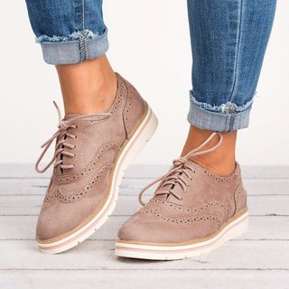 women's lace up oxfords