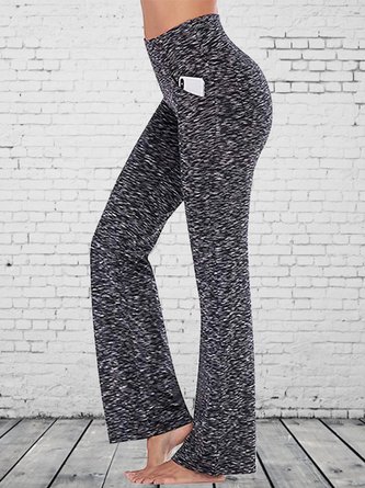 Pantalons de survêtement Basics Toutes saisons Poches solides Léger Sports Ample Long H-Line pour femme