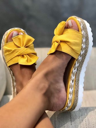 Chaussons Décontractés Été Décontractés Plateforme en Daim Femmes Bloc Talon Grande Taille pour Femme