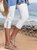Leggings Basics Été Solide Léger Quotidien Jersey Fit Taille élastique H-Line pour Femme