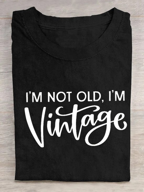 T-shirts Décontracté Été Lettres de texte Quotidien Manches Courtes Col Rond Régulier Droit Régulier pour Femmes