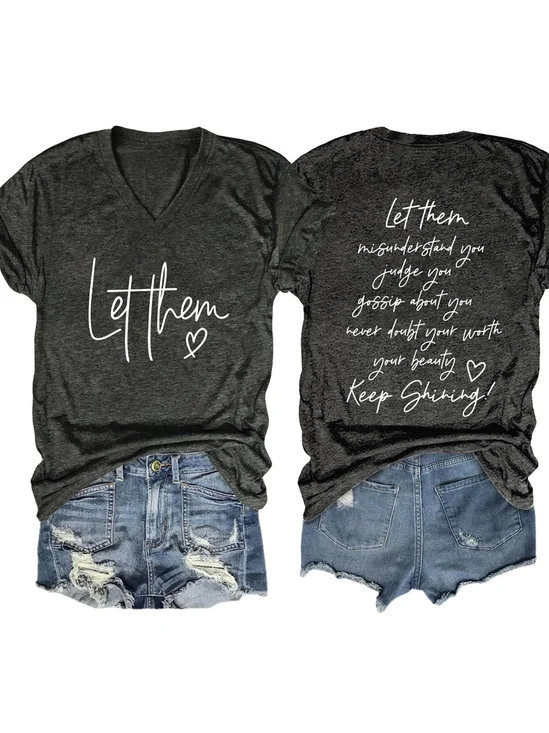 T-shirts Décontracté Été Lettres de texte Polyester Micro-élasticité Quotidien Manches Courtes Col Rond Régulier pour Femmes