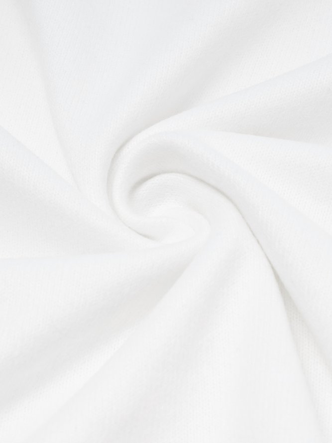 Sweat-shirts Femmes Décontracté Hiver Mer Col V Naturel Ample Régulier Droit Élasticité moyenne
