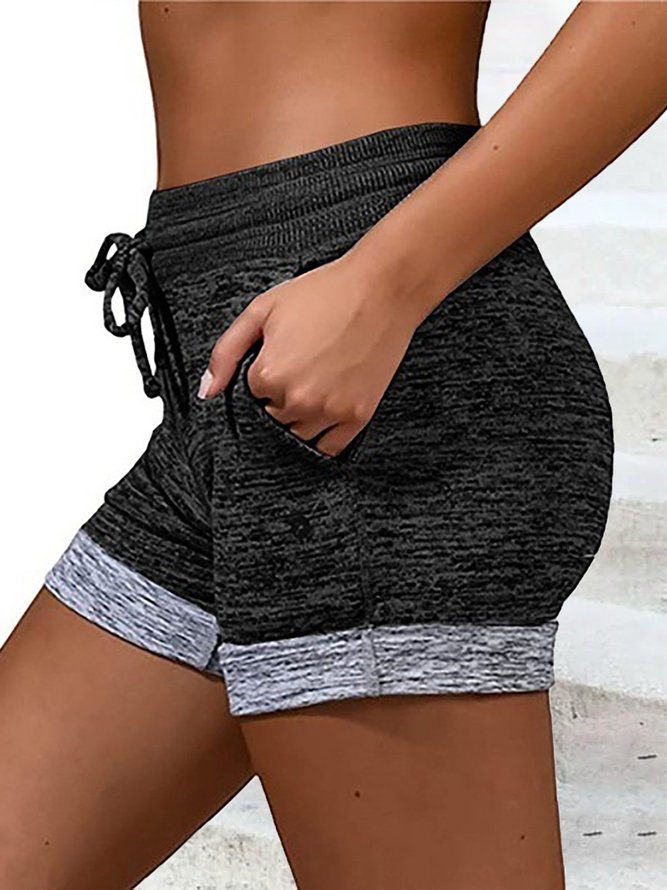 Base Extensible Shorts Yoga Sportif Taille Extensible Loisir Shorts