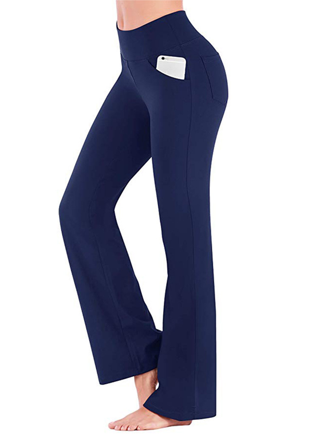Pantalons de survêtement Basics  Poches solides Léger Sports Ample Long H-Line