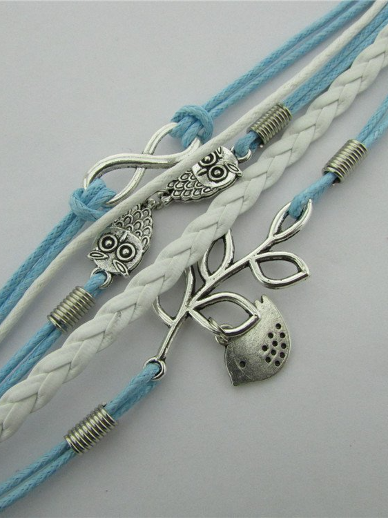 Bracelet Vintage Boucle Unie Alliage