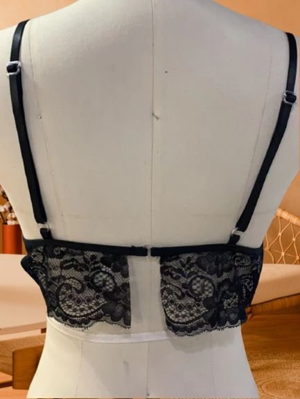 Soutien-gorge Sexy Plain  Léger Haut e-élastique Fête Dentelle