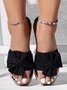 Chaussons Décontractés Été Décontractés Plateforme en Daim Femmes Bloc Talon Grande Taille pour Femme