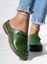 Appartements Femme Vintage Plaine Printemps Respirant Talon Bas Style Vintage Pu Birkenstock Polyuréthane