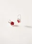 Boucles d'Oreilles Simple Plaine Printemps Strass Femme Strass pour Femme