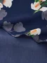 Robes Floral Été Élégant Polyester Naturel Micro-élasticité Coupe Régulière Formel Robe Non pour Femmes