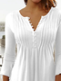 T-shirt Femme Décontracté Plaine L'  Lache Jersey Régulier A-Ligne Régulier