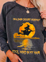 Sweat-shirts Décontracté Toussaint Automne à Haute Élasticité Ample Manches Longues Régulier Droit Régulier pour Femmes