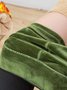 Pantalons De Yoga Décontracté Bloc de Couleur Hiver à Haute Élasticité Quotidien Coupe Régulière Bande Élastique Tissu pelucheux/polaire granuleux Long pour Femmes