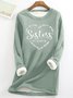 Sweat-shirts Décontracté Imprimé d'Animal Printemps / Automne Léger Micro-élasticité Quotidien Coupe Régulière Manches Longues Régulier pour Femmes