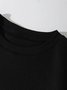 Sweat-shirts Femmes Décontracté Printemps / Automne Libellule Micro-élasticité Quotidien Pull-over Col Rond Régulier Régulier