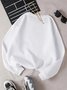 Sweat-shirts Femmes Décontracté Printemps / Automne Libellule Micro-élasticité Quotidien Pull-over Col Rond Régulier Régulier