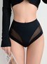 Culottes Plain Toutes Les Saisons Simple Nylon Respirable Quotidien Culottes 1 * Culotte ÉPINGLES Style pour Femmes