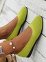 Chaussures à Tige Basse Femmes Décontracté Plain Toutes Les Saisons Quotidien Évidé Bout Fermé Tissu de Maille Standard à Enfiler