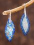 Boucles d'oreilles Femme Boho Abstrait Toutes Les Saisons Quotidien Pierre naturelle Pendre