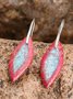 Boucles d'oreilles Femme Boho Abstrait Toutes Les Saisons Quotidien Pierre naturelle Pendre