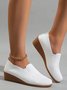 Profond bouche Unique Chaussures Femmes Décontracté Plain Toutes Les Saisons Augmentation de la hauteur Quotidien Talon de Bloc Tissu de Maille Tissu Caoutchouc
