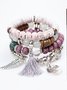 Bracelets Femmes Boho Plain Toutes Les Saisons Métal Vacances chaîne en métal Bracelets