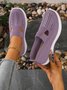 Chaussures à Tige Basse Femmes Décontracté Plain Toutes Les Saisons à Talon Plat Tulle Tissu de Maille Caoutchouc à Enfiler Chaussures à Tige Basse