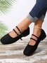 Chaussures à Tige Basse Femmes Décontracté Plain Toutes Les Saisons Quotidien à Talon Plat Faux Suède PU Caoutchouc à Enfiler