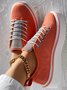 Chaussures de skate Femmes Décontracté Plain Toutes Les Saisons Quotidien à Talon Plat Tissu Toussaint Caoutchouc à Enfiler