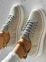 Chaussures de skate Femmes Décontracté Plain Toutes Les Saisons Quotidien à Talon Plat Tissu Toussaint Caoutchouc à Enfiler