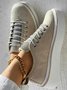 Chaussures de skate Femmes Décontracté Plain Toutes Les Saisons Quotidien à Talon Plat Tissu Toussaint Caoutchouc à Enfiler