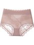 Culottes Femmes Décontracté Plain Toutes Les Saisons Polyester à Haute Élasticité Quotidien Culottes Standard Régulier
