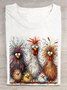 T-shirts Femmes Décontracté Turquie Été Coton Quotidien Ample Manches Courtes Élasticité moyenne Oui