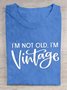 T-shirts Décontracté Été Lettres de texte Quotidien Manches Courtes Col Rond Régulier Droit Régulier pour Femmes