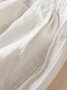 Pantalons Décontracté Plain Printemps / Automne Aucune élasticité Quotidien Ample Long Droit Régulier pour Femmes