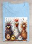 T-shirts Femmes Décontracté Turquie Été Coton Quotidien Ample Manches Courtes Élasticité moyenne Oui