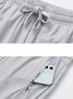 Pantalons Décontracté Plain Printemps / Automne Nylon Séchage Rapide Sportif & De Plein Air Ample Standard Élasticité moyenne pour Femmes