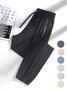 Pantalons Décontracté Plain Printemps / Automne Nylon Séchage Rapide Sportif & De Plein Air Ample Standard Élasticité moyenne pour Femmes